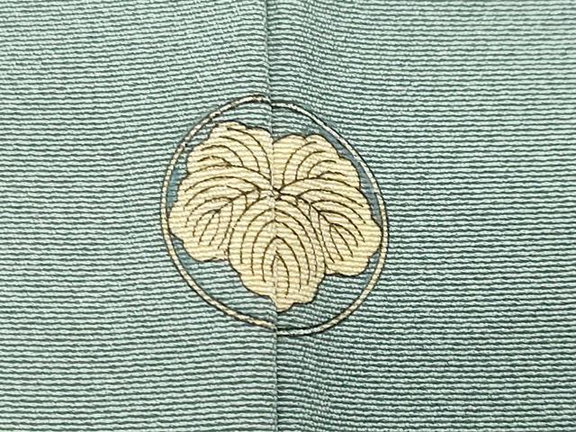 平和屋着物●京加賀糸目友禅作家　山崎巌　色留袖　枝花文　正絹　逸品　CABG4448gh
