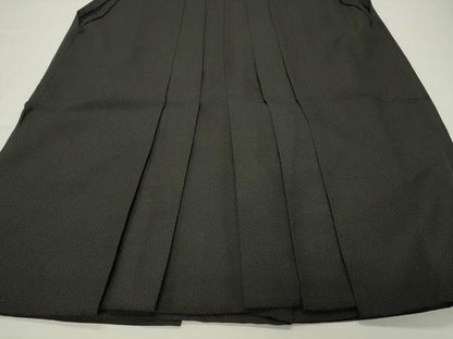 平和屋着物●男性　馬乗り袴　霞文　正絹　逸品　CABG4456gh