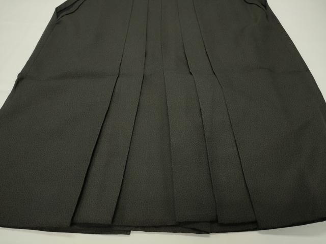 平和屋着物●男性　馬乗り袴　霞文　正絹　逸品　CABG4456gh