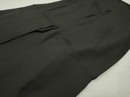 平和屋着物●男性　馬乗り袴　霞文　正絹　逸品　CABG4456gh