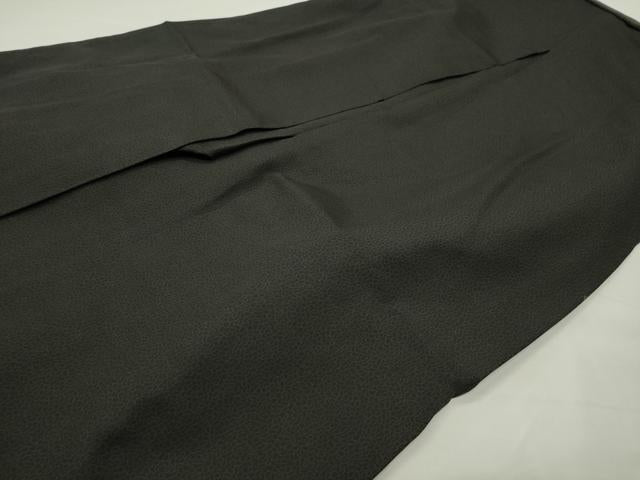 平和屋着物●男性　馬乗り袴　霞文　正絹　逸品　CABG4456gh