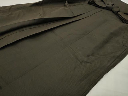 平和屋着物●男性　馬乗り袴　縞　正絹　逸品　CABG4457gh