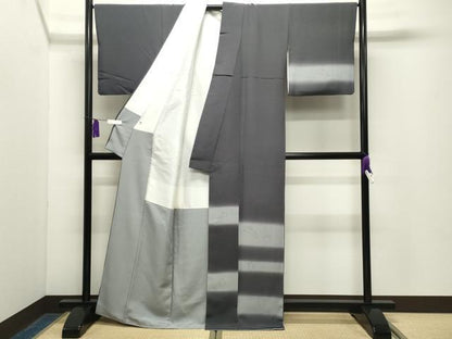 平和屋着物●訪問着　跳兎　暈し染め　正絹　逸品　CABG4462gh
