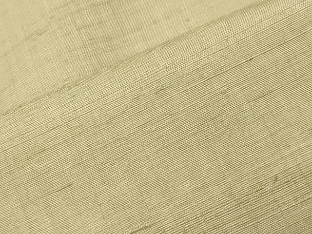 平和屋着物●上質な紬　蒸栗色　正絹　逸品　CABG4469gh