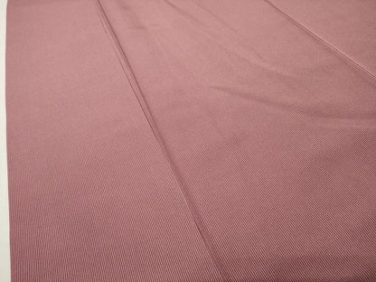 平和屋着物●江戸小紋　万筋　浅蘇芳色×灰桜色　正絹　逸品　CABG4472gh