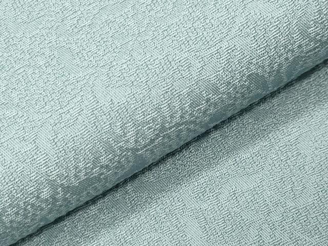 平和屋着物●上質な色無地　花唐草地紋　秘色色　正絹　逸品　CABG4475gh