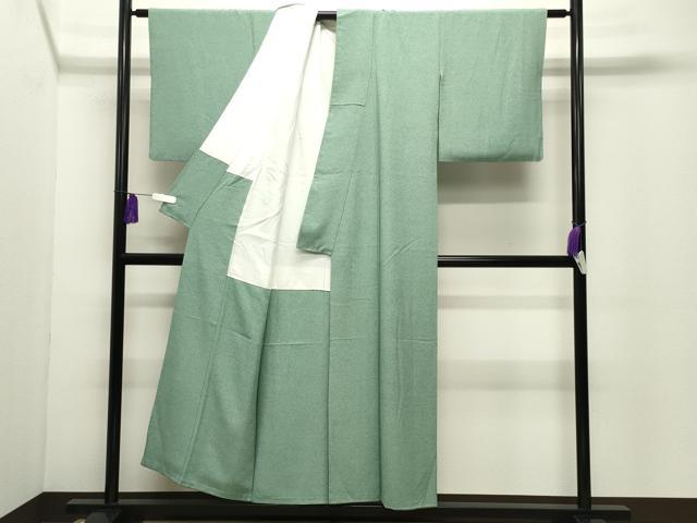 平和屋着物●本加賀友禅作家　毎田健治　小紋　霞文　正絹　逸品　CABG4477gh