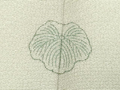 平和屋着物●訪問着　友禅　作家物　枝椿花文　暈し染め　正絹　逸品　CABG4479gh