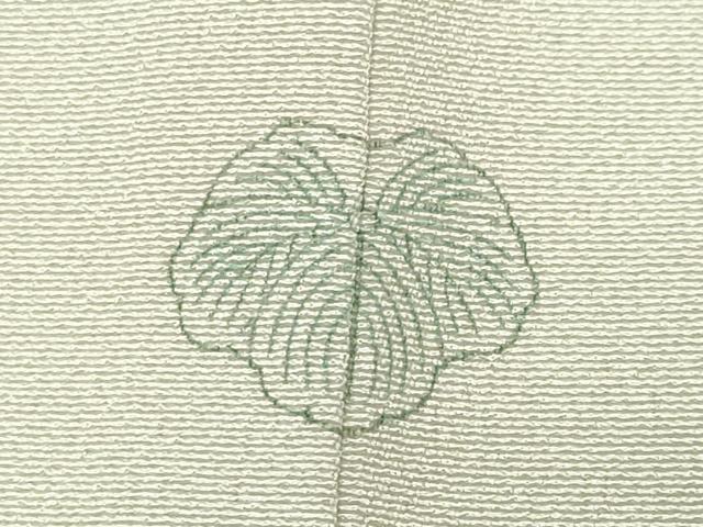 平和屋着物●訪問着　友禅　作家物　枝椿花文　暈し染め　正絹　逸品　CABG4479gh