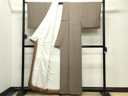 平和屋着物●江戸小紋　角通し　正絹　逸品　CABG4493gh