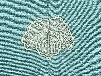 平和屋着物●訪問着　駒刺繍　草花文　暈し染め　金彩　正絹　逸品　CABG4495gh