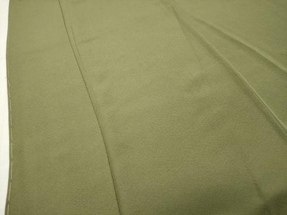 平和屋着物●上質な色無地　根岸色　正絹　逸品　未使用　CABG4501gh