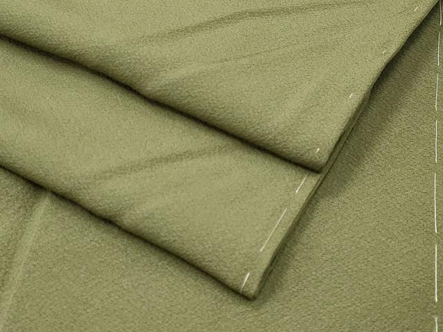 平和屋着物●上質な色無地　根岸色　正絹　逸品　未使用　CABG4501gh