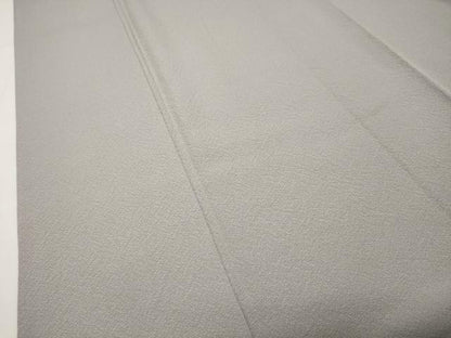 平和屋着物●上質な色無地　枯野色　正絹　逸品　CABG4502gh