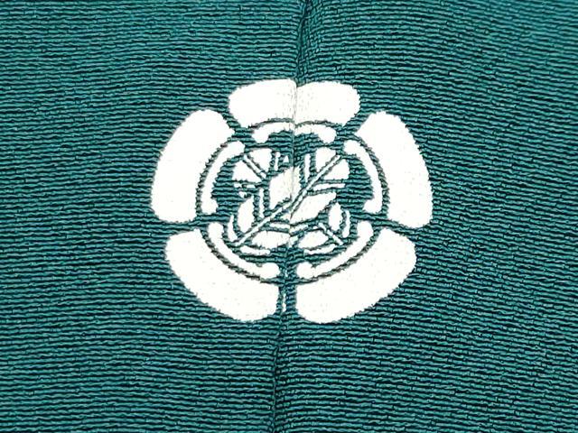平和屋着物●上質な色無地　萌葱色　ロング丈　正絹　逸品　CABG4504gh