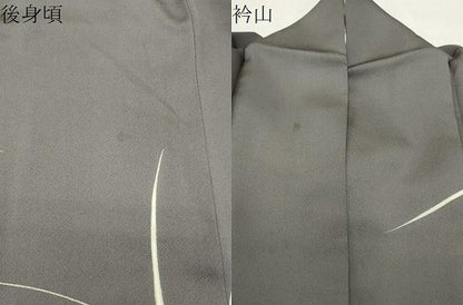平和屋着物●訪問着　駒刺繍　草木文　金彩　西武百貨店扱い　正絹　逸品　CABG4513gh