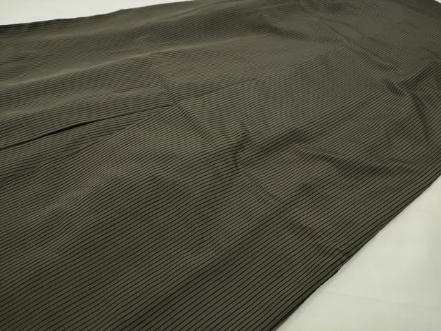 平和屋着物●男性　馬乗り袴　縞　正絹　逸品　CABG4536gh