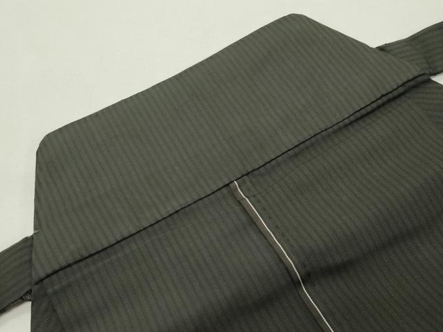 平和屋着物●男性　馬乗り袴　縞　正絹　逸品　CABG4537gh