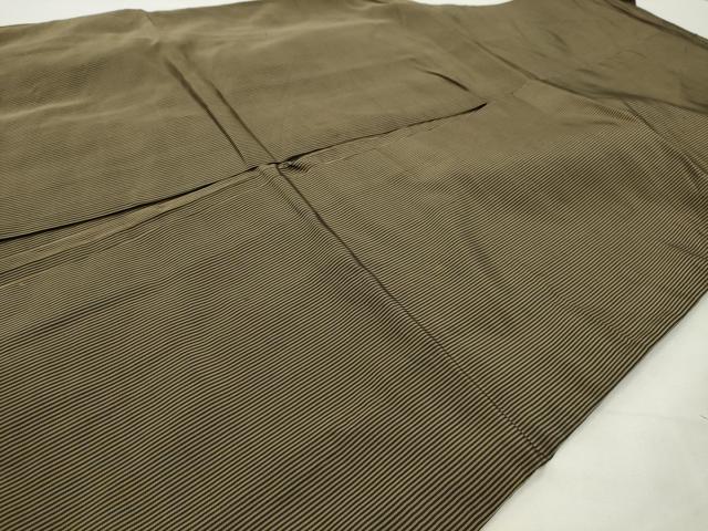 平和屋着物●男性　馬乗り袴　縞　正絹　逸品　CABG4540gh