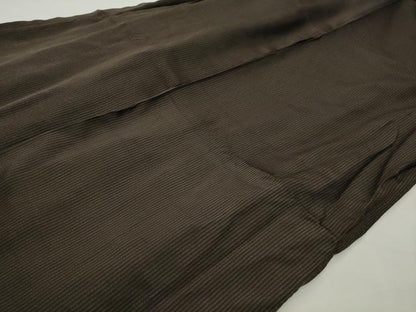 平和屋着物●男性　馬乗り袴　縞　正絹　逸品　CABG4542gh