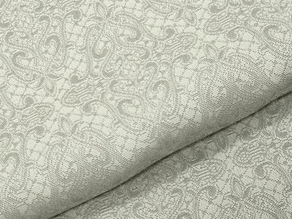平和屋着物●上質なお召　鹿鳴館　吉祥文様　証紙付き　正絹　逸品　CABG4559gh