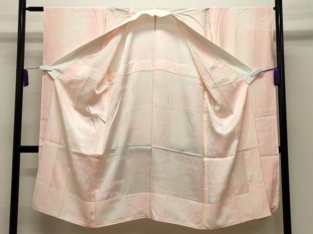 平和屋着物●豪華振袖・長襦袢セット　紅型　鴛鴦花文　暈し染め　正絹　逸品　CABG4561gh