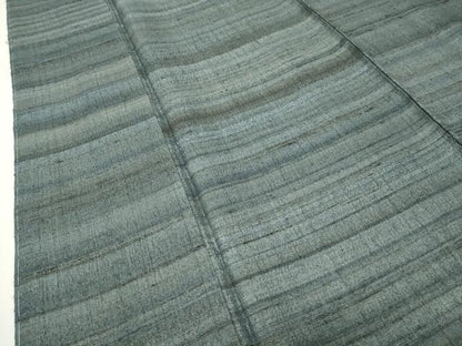 平和屋着物●インド・アッサム　野蚕糸　手織　ムガシルク　紬　横段文　正絹　逸品　未使用　CABG4563gh