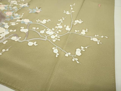 平和屋着物●豪華色留袖　友禅　作家物　童子遊び　正絹　逸品　CABG4568gh