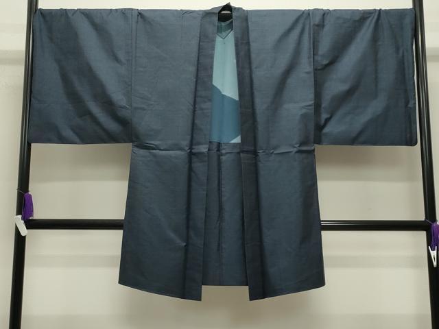 平和屋着物●男性　本場大島紬　アンサンブル　100亀甲　総詰め　反端付き　正絹　逸品　CABG4571gh