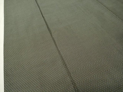平和屋着物●大島紬　アンサンブル　格子柄　田代特製　反端付き　正絹　逸品　未使用　CABG4573gh