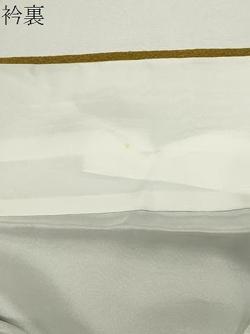 平和屋着物●上質な色無地　金色　鈴乃屋扱い　正絹　逸品　未使用　CABG4600gh