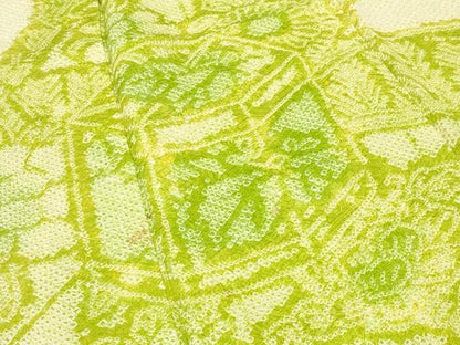 平和屋着物●訪問着　総絞り　貝桶花文　正絹　逸品　CABG4636gh