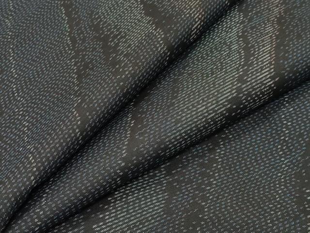 平和屋着物●本場大島紬　斜線文　正絹　逸品　CABG4640gh