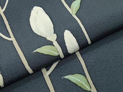 平和屋着物●訪問着　ろうけつ染め　枝花文　正絹　逸品　CABG4653gh