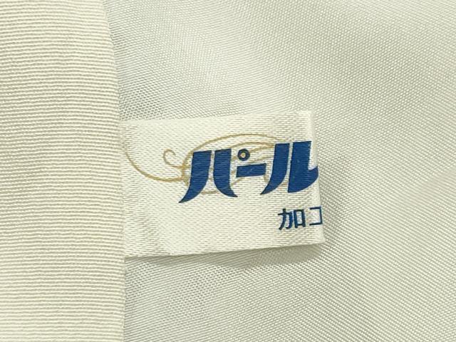 平和屋着物●訪問着　総絞り　駒刺繍　枝花文　金彩　正絹　逸品　CABG4655gh