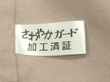 平和屋着物●上質な小紋　源氏香　正絹　逸品　CABG4657gh