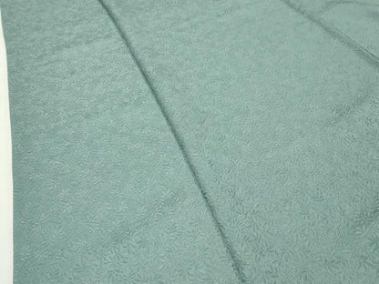平和屋着物●上質な色無地　南天地紋　薄青色　やまと誂製　正絹　逸品　未使用　CABG4673gh