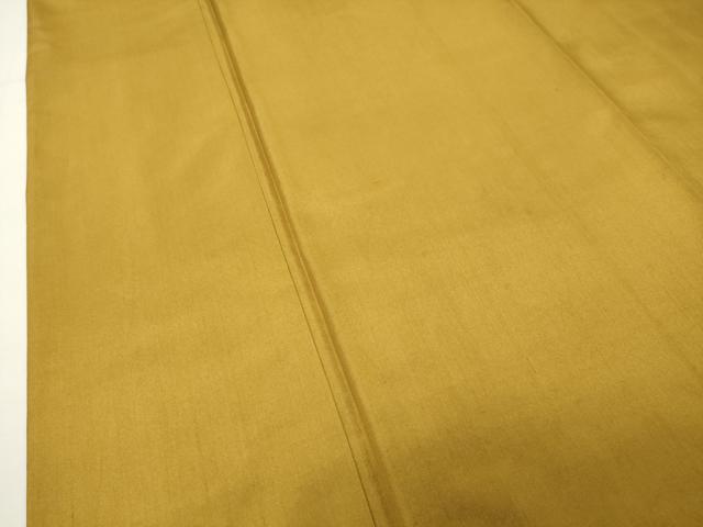 平和屋着物●本場染大島紬　金色　正絹　逸品　CABG4677gh