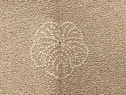 平和屋着物●中国三大刺繍　スワトウ刺繍　訪問着　花鳥文　暈し染め　金彩　正絹　逸品　CABG4734gh
