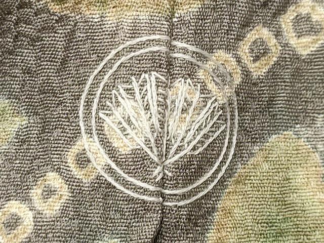 平和屋着物●訪問着　作家物　辻が花　絞り　正絹　逸品　CABG4737gh