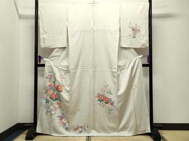 平和屋着物●本加賀友禅作家　談議所栄二　訪問着　花瓶　正絹　逸品　CABG4765gh