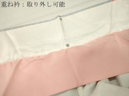 平和屋着物●訪問着　総絞り　辻が花　正絹　逸品　CABG4770gh