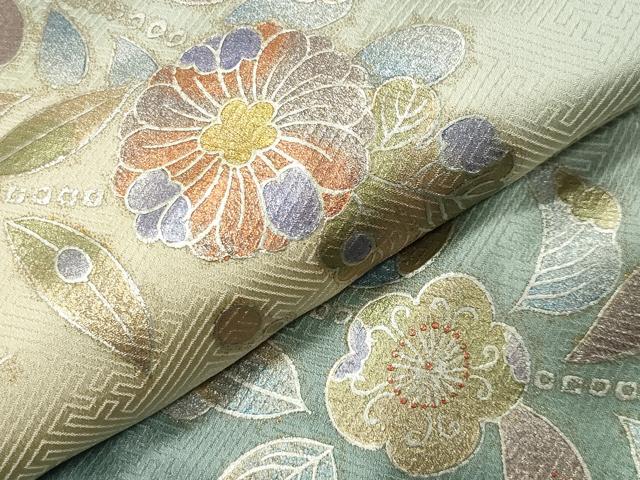 平和屋着物●訪問着　辻が花　暈し染め　金銀彩　田中屋謹製　正絹　逸品　未使用　CABG4776gh