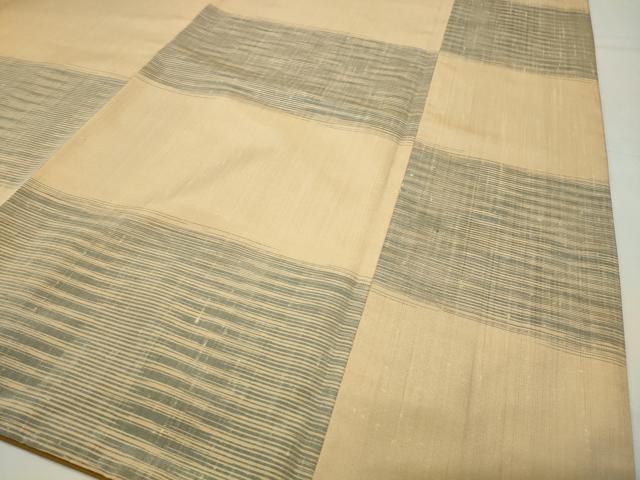 平和屋着物●訪問着　紬地　市松吉祥丸文　やまと誂製　ロング丈　正絹　逸品　CABG4789gh