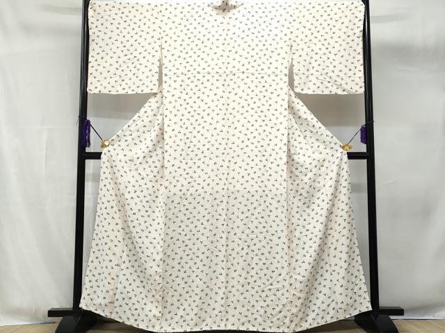 平和屋着物■上質な小紋　成り物　正絹　逸品　CABG4820fb