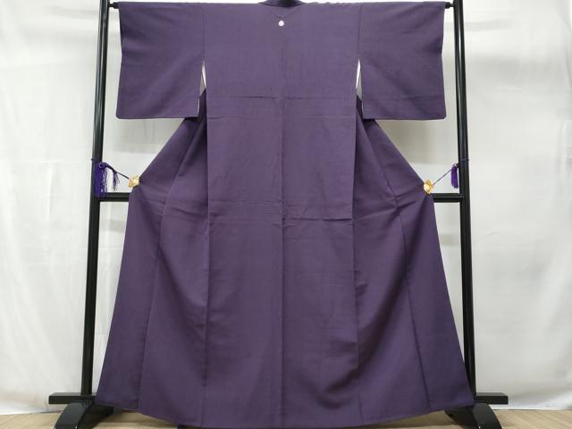 平和屋着物■上質な小紋　縞　正絹　逸品　CABG4823fb
