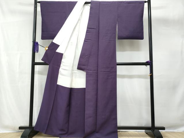 平和屋着物■上質な小紋　縞　正絹　逸品　CABG4823fb
