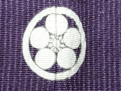 平和屋着物■上質な小紋　縞　正絹　逸品　CABG4823fb