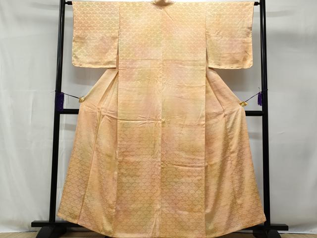 平和屋着物■訪問着 笹 暈し染め 正絹 逸品 未使用 CABG4834fb