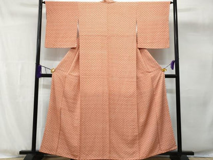 平和屋着物■上質な小紋　小花文　正絹　逸品　CABG4839fb